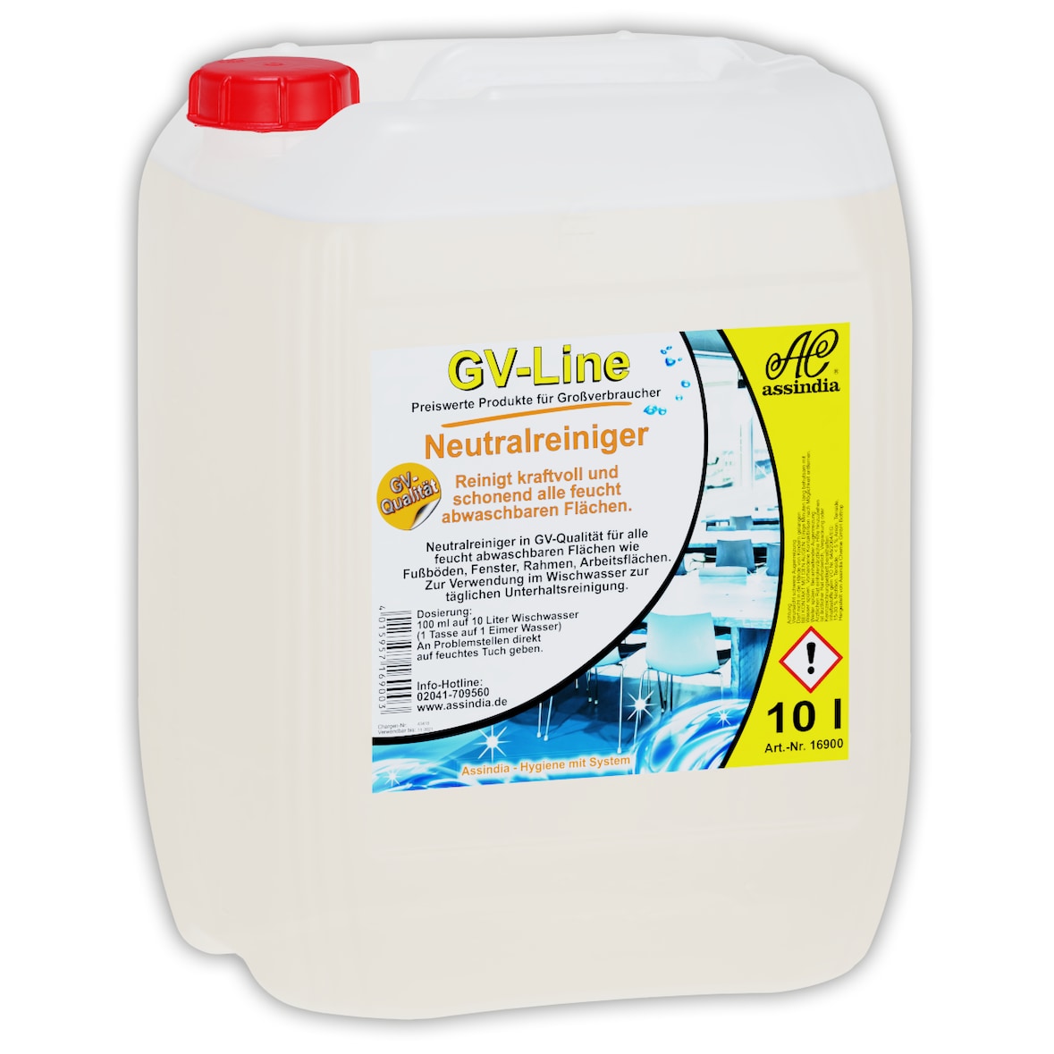 Assindia Neutral-Reiniger GV-Line 10l