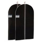 thumbnail of WellHome - Juego de 2 Cubrevestidos 60x150cm con Cremallera y ventana en color Negro