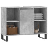 thumbnail of vidaXL Badschrank Betongrau 80x33x60 cm Holzwerkstoff