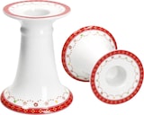 thumbnail of 2er Set Weihnachtstraum Kerzenständer Höhe 10,7 cm aus Porzellan