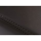 thumbnail of 2er-Set Barhocker Vicenza, Barstuhl Tresenhocker, Holz+LEDER ~ braun, dunkle Beine