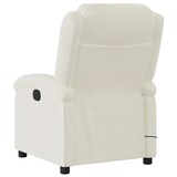 thumbnail of vidaXL Massagesessel Elektrisch Creme Samt