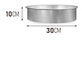 thumbnail of Moule à gâteau professionnel pour la cuisson, 30 x 10h cm, rond, aluminium anodisé