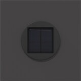 thumbnail of vidaXL Solar LED Weg Licht 2 pcs Schwarz Kalt gewalzter Stahl