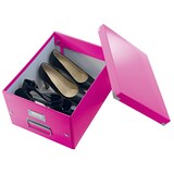 thumbnail of Caja de archivo universal Click & Store Mediana (281x200x369 mm), fucsia
