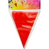 thumbnail of 5 lots de 1 Guirlande fanion, plastique 10 m rouge/blanc résistant aux intempéries