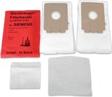 thumbnail of 10 Staubsaugerbeutel passend für Siemens VS01G, Typ K - Ersatz für Swirl S70
