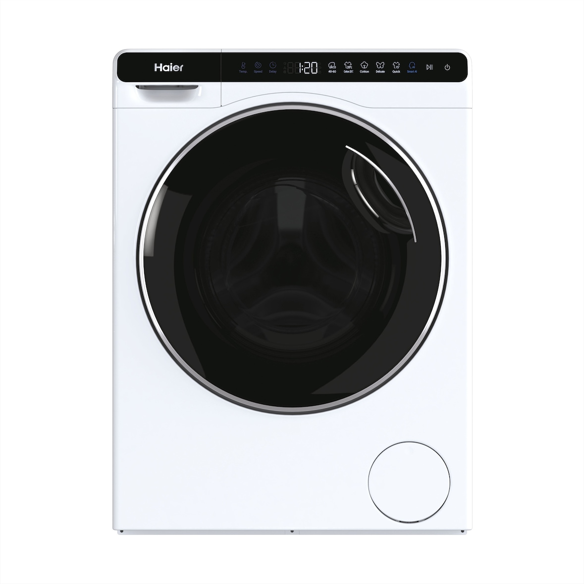 Haier 5 kg Mini-Washer; HW50-BP12307; Frontlader Waschmaschine; Füllmenge 1-5 kg; Schleuderleistung 0-1200 U/min; Energieeffizienzklasse A