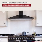 thumbnail of Tuyau Evacuation Hotte de Cuisine Fackelmann