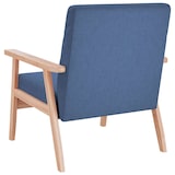 thumbnail of vidaXL Sessel Blau Stoff