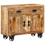 thumbnail of vidaXL Dressoir 80x30x65 cm massief ruw mangohout