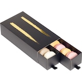 thumbnail of Caixa P/ Macarons Preta 2 Linhas 18,8×9,7×4,9cm