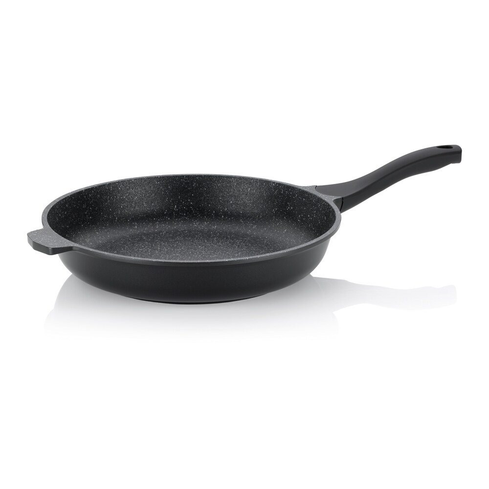 Poêle à frire 32 cm Stella Nova -  Noir Rond Fonte Aluminium Kela