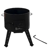 thumbnail of Utschak mit Kazan 16 L aus Gusseise Gasbrenner Feuerofen Set