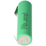 thumbnail of INR18650-25R 2500mAh 3,6V - 3,7V ungeschützt mit Lötfahne U Form, 64,85x18,3mm