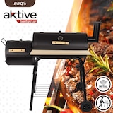 thumbnail of Barbacoa carbón portátil y ahumador Aktive