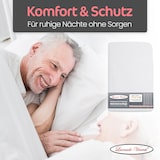 thumbnail of Matratzenschoner 160x200 cm Wasserdicht Matratzenauflage Rundumgummi Atmungsaktiv Matratzenschutz