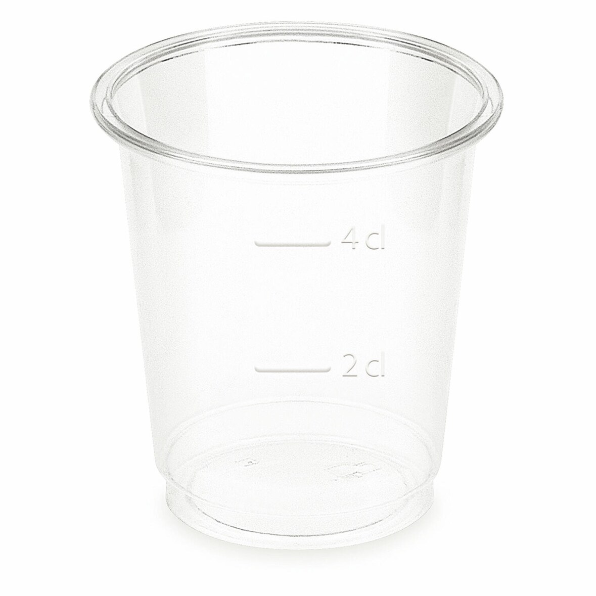 400x BIO Schnapsbecher glasklar 2 cl / 4 cl 20 ml 40 ml Biokunststoff PLA