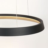 thumbnail of Steinhauer Pendelleuchte 1-fl. "Ringlux" 3692ZW Schwarz