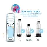 thumbnail of SODASTREAM Machine à Gazéifier L'eau + 2 Bouteilles + 1 Cylindre terrabilv