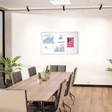 thumbnail of Tableau blanc ecriture laque magnetique 90 x 120 cm