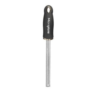 Râpe premium à épices manche noir lame 12,5 cm- Microplane
