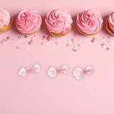 thumbnail of Lot de 3 emporte-pièces cœur à poussoir pour pâte à sucre Zenker Candy