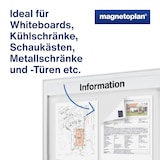 thumbnail of magnetoplan 15503 Takkis im Spender selbstklebend schwarz