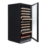 thumbnail of Vinobox 110 flessen. Zwarte wijnkast 1 zone