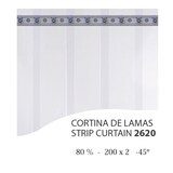 thumbnail of Cortinas PVC industriales con recubrimiento del 60% - 300x3 (-45º) 2.40 x 1.50