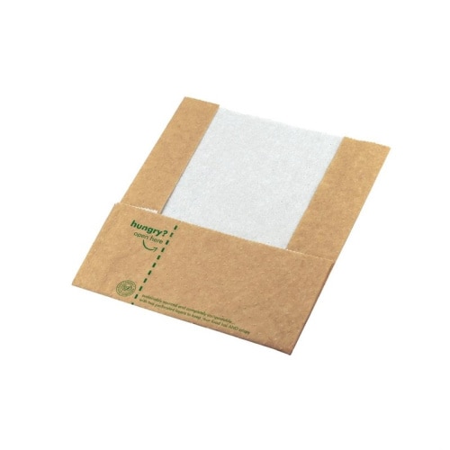 Vegware Kompostierbare Panini-Tüten aus Packpapier