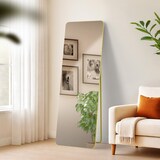 thumbnail of Standspiegel MURCIA - Glas Gold glanz 50x3x150 cm | Ganzkörperspiegel Freistehender Spiegel Groß Schlafzimmer