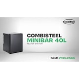 thumbnail of Mini bar noir 40 litres porte pleine