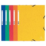 thumbnail of Exacompta 55300E 50x Sammelmappe mit Gummizug und 3 Klappen aus Colorspan-Karton 355g/qm, für Format DIN A4 - Farben sortiert