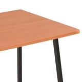 thumbnail of Bureau avec étagère Noir et marron 102x50x117 cm Modèle Atlas Épuré