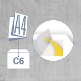 thumbnail of Raadhuis dienstenvelop C6 wit