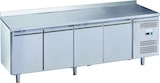 thumbnail of ForCold by FIMAR 4-türiger Kühltisch Wasserspritzer. Abtau auto. T° -2°C/+8°C. Messen 223x60x85/95 cm (h). ForCold G-SNACK4200TN-FC