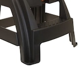 thumbnail of Tragbarer Fußhocker Fußtritt Sitzhocker Hocker mit Staufach H43cm