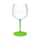 thumbnail of Goldplast Bicchiere Ballon con Gambo Verde Trasparente 582cc in TRITAN - Set di 6 pezzi. Infrangibile, Lavabile in lavastoviglie, Riutilizzabile.