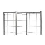 thumbnail of Tournus-dienbladenafruimwagen / cafetaria-afruimwagen met 12 inschuifposities (in de lengte geplaatst) voor dienbladen van 400 - 480 mm breed.