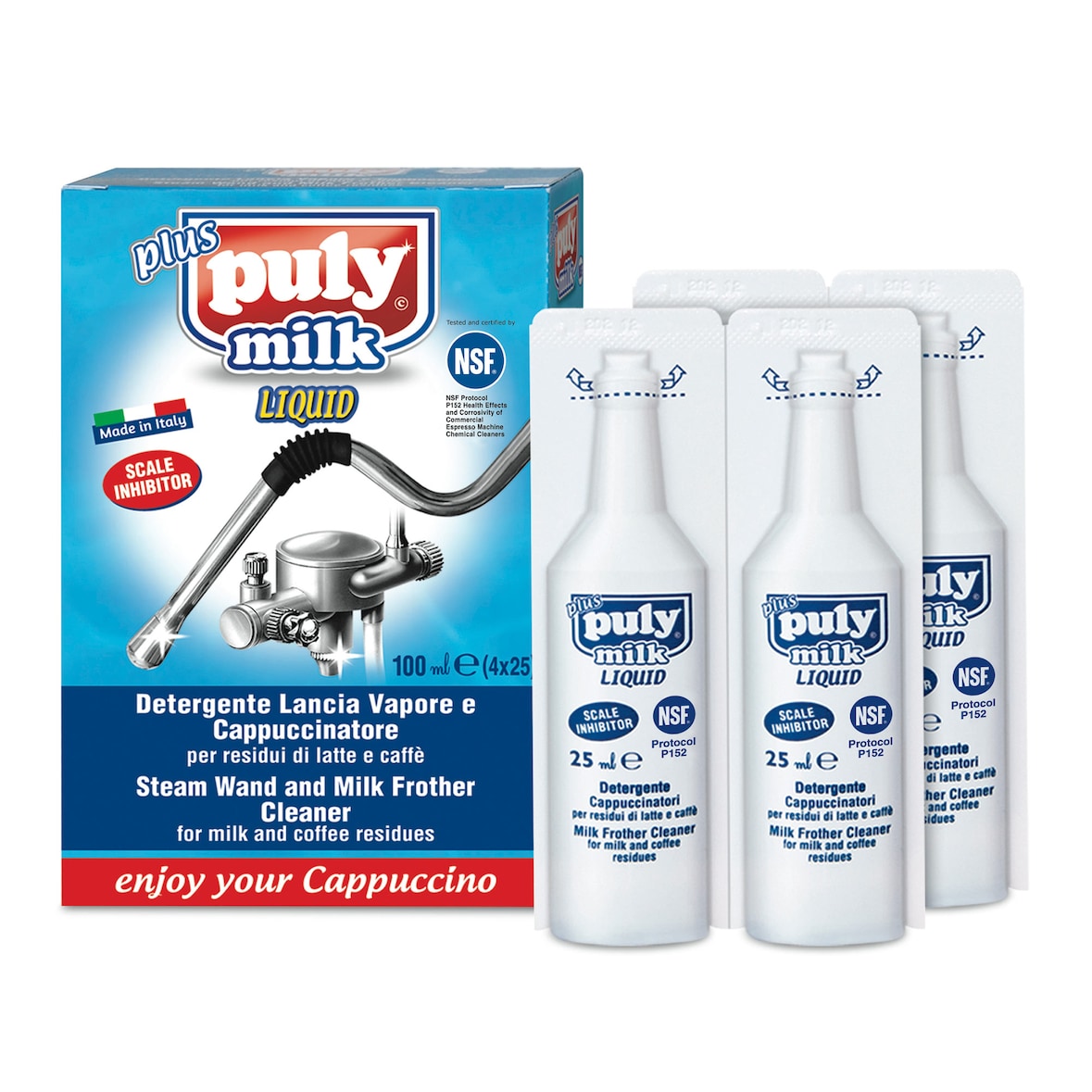Puly Milk Reiniger für Milchsystem 4x25 ml
