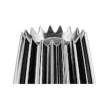 thumbnail of alessi, molinillo de sal, pimienta y especias de aluminio, 7 x 14 cm, color plata