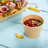 thumbnail of BIOZOYG Portionsbecher 1000 Stück 50 ml braun Pappbecher to go Becher Dipschalen Dessertschalen Einweggeschirr - Alternative zum Plastikbecher