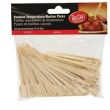 thumbnail of TABLECRAFT - WELLDONE/12 - Pack de 12 Sacos de 100 Uds - Bastão Marcador de Carne "BEM FEITO" - 8,9 x 0,2 x 0,9 cm - Cor Natural