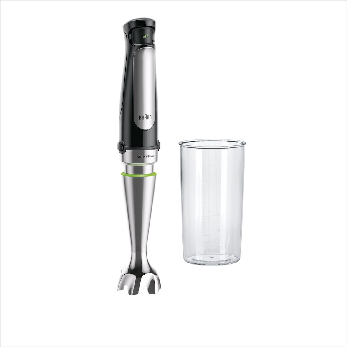 Braun Mq 7000X 0,6 L Batidora De Inmersión Negro, Acero Satinado 1000 W