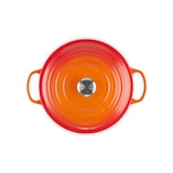 thumbnail of Le Creuset Signature Roaster round 28cm oven red (21177280902430)