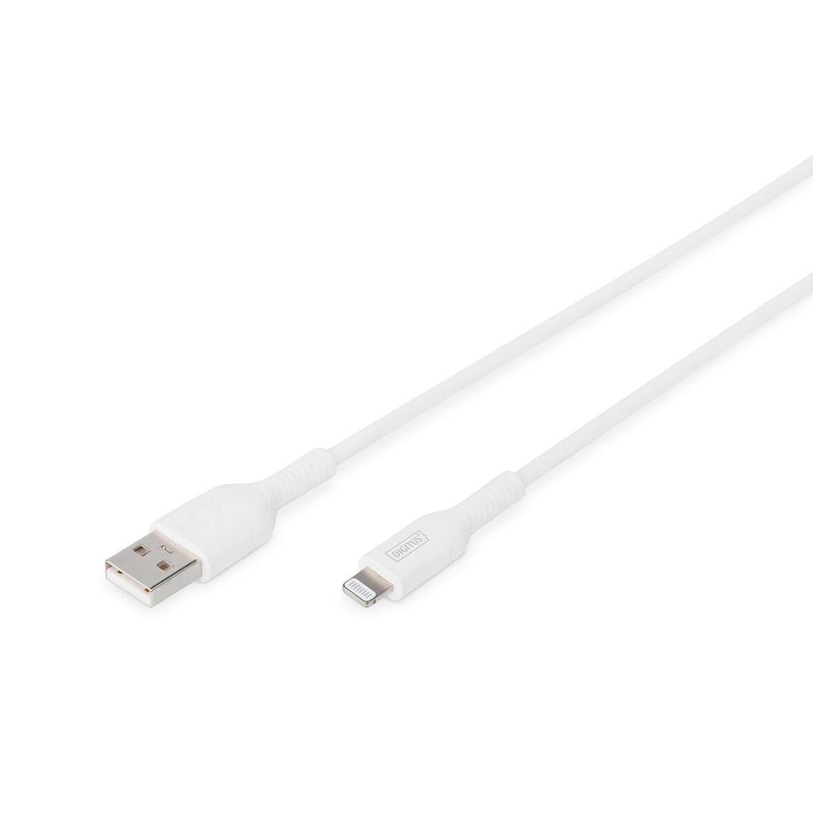 DIGITUS Lade-/Datenkabel, Lightning - USB A St/St, 1.0m
