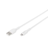 thumbnail of DIGITUS Lade-/Datenkabel, Lightning - USB A St/St, 1.0m