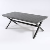 thumbnail of Mesa para exterior extensible de 215 cm a 295 cm, Aluminio color antracita, Tamaño: 215/295x98x78 cm