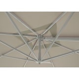 thumbnail of METRO PROFESSIONAL Ombrellone doppio quadrato, alluminio, 3 x 3 m, idrorepellente, beige/argento